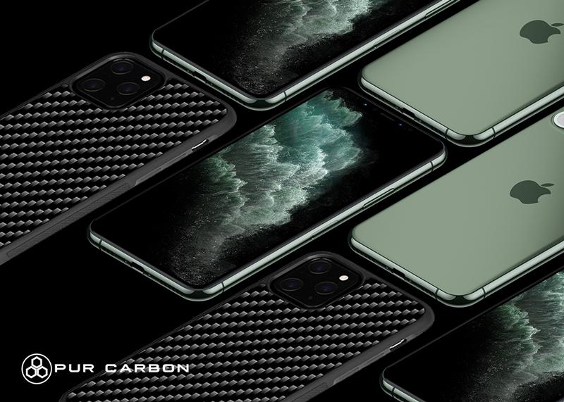 Real Carbon Fiber iPhone 11 Pro Max Case Pur Carbon Phone