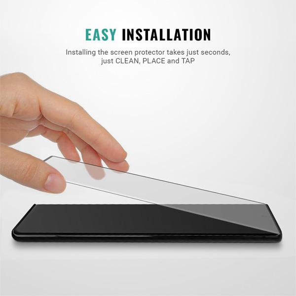 Easy installation Samsung Galaxy Note 10 screen protector kit Pur Carbon