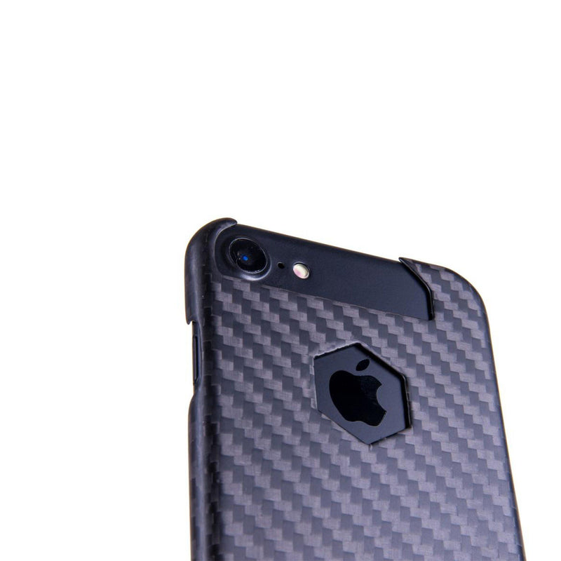 iPhone 7 & 8 PLUS Real Carbon Fiber Case | Hex Series Pur Carbon