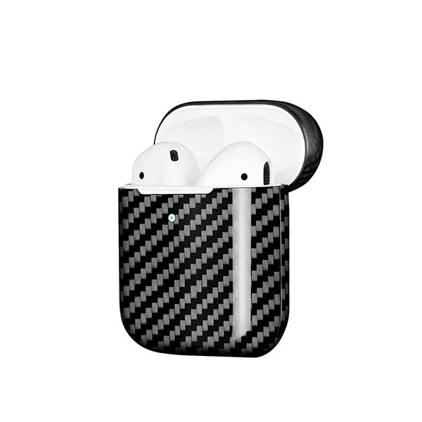 Real Carbon Fiber Case for Apple AirPods 2 Wireless Charging Pur Carbon