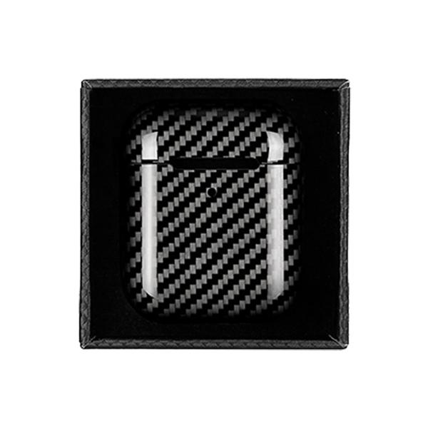 Apple AirPods 2 Wireless Charging Real Carbon Fiber Case Pur Carbon