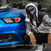 Deathstroke Mask Real Forged Carbon Fiber deathstroke Pur Carbon