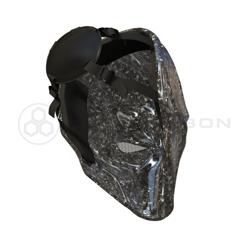 Deathstroke Mask Real Forged Carbon Fiber deathstroke Pur Carbon