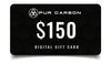 Pur Carbon Gift Card Gift Card Pur Carbon $150