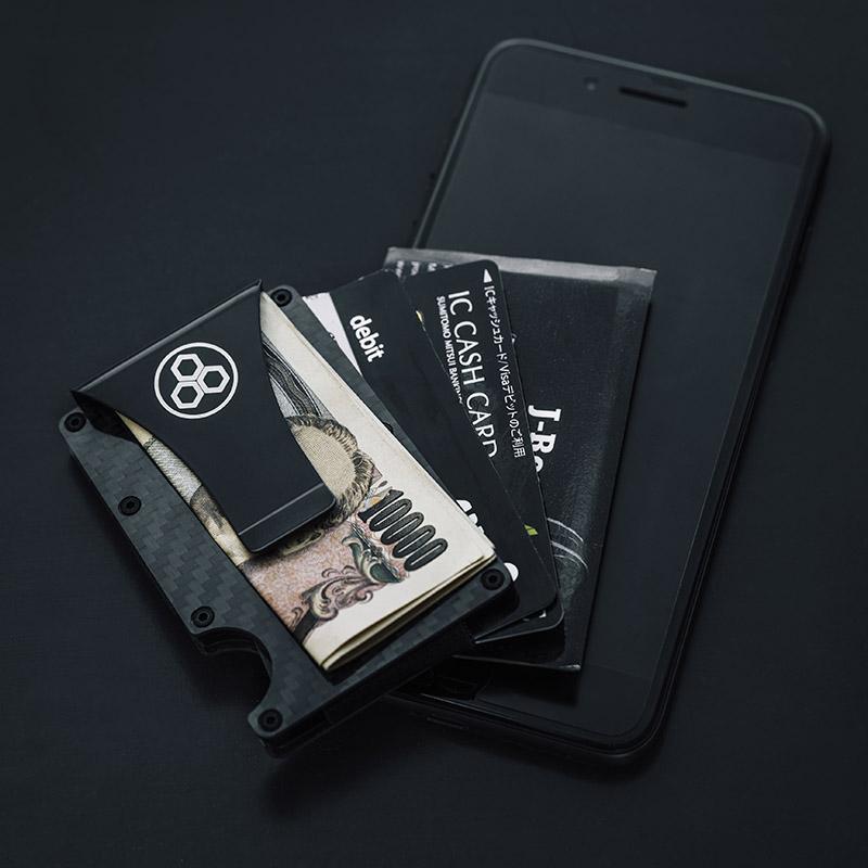 Real Carbon Fiber Rfid Wallet | MINIMALIST minwallet Pur Carbon