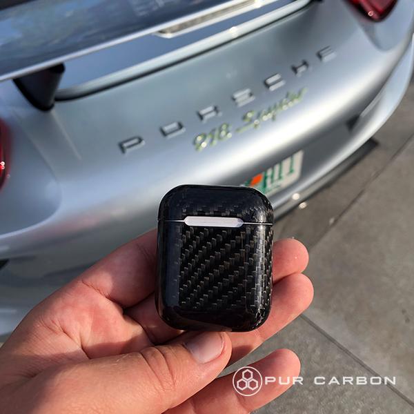 Real Carbon Fiber Airpod Case Pur Carbon