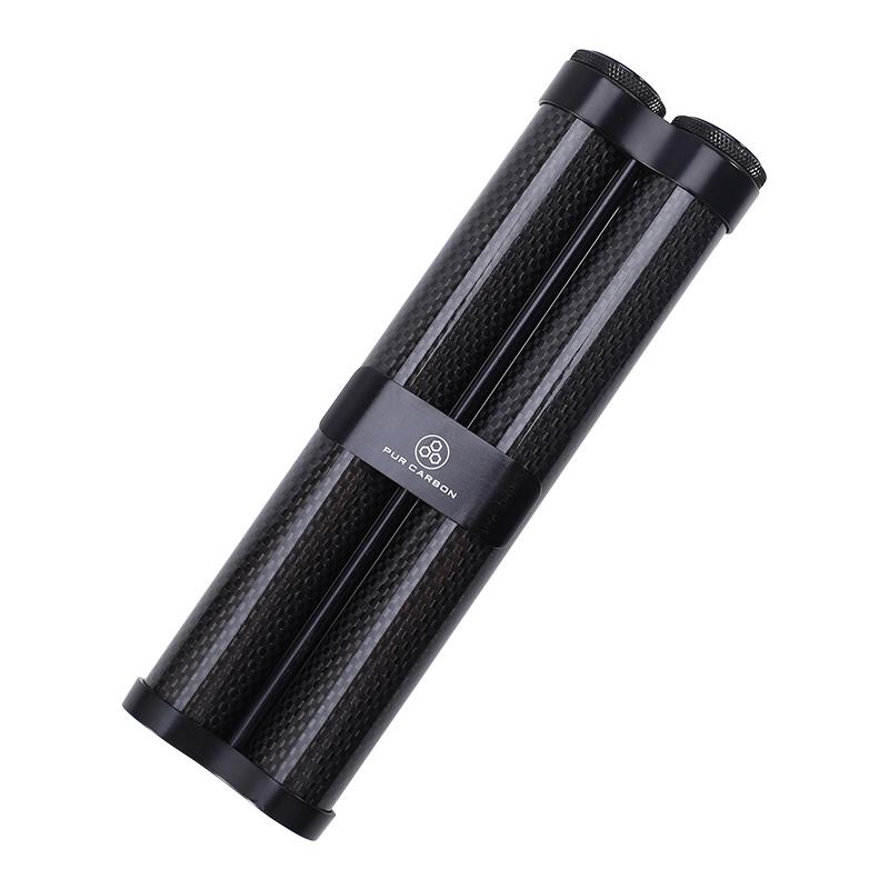 Carbon Fiber Cigar Tube Set Pur Carbon