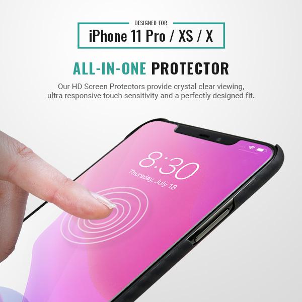 iphone 11 pro HD screen protector 9H Pur Carbon