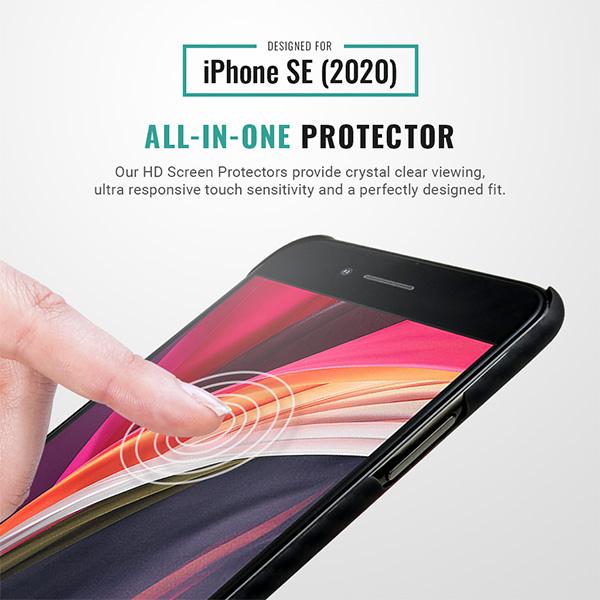 iphone SE HD screen protector 9H Pur Carbon