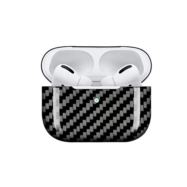 Real Carbon Fiber Apple Airpods Pro Case Pur Carbon GLOSS