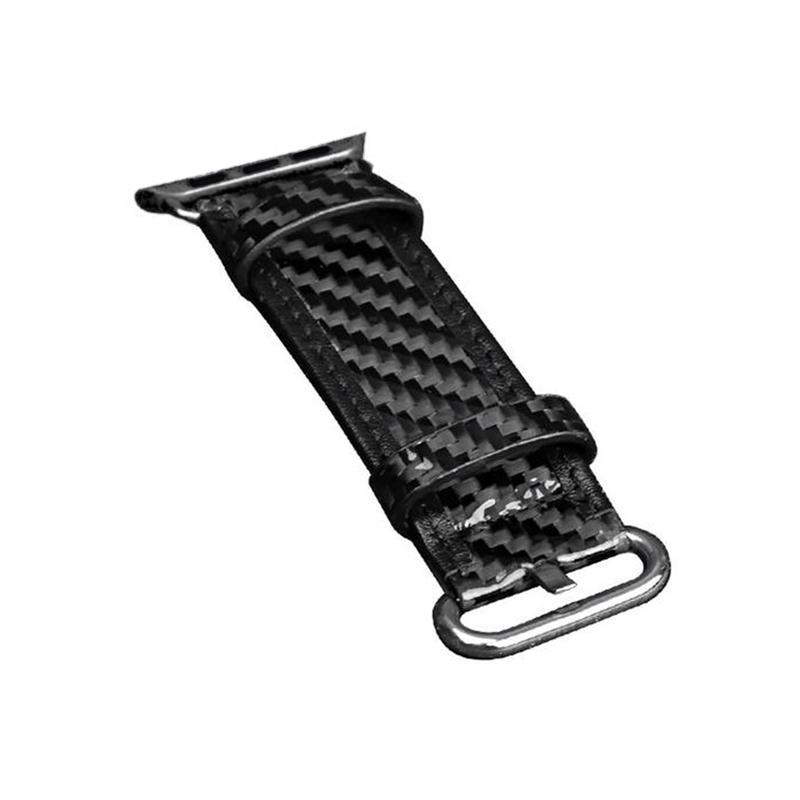 Real Carbon Fiber Apple Watch Band Pur Carbon