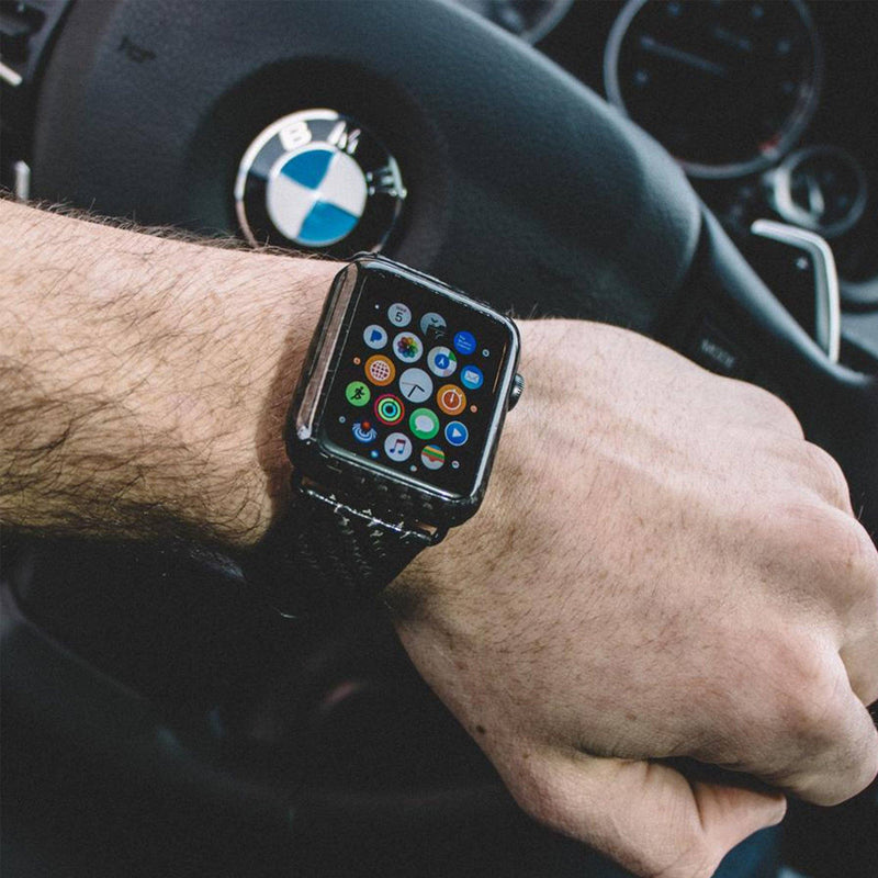 Real Pur Carbon Fiber Apple Watch Case
