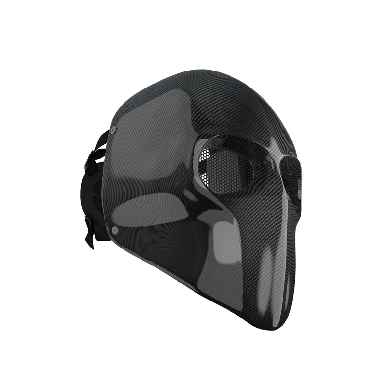 Army Of 2 Mask Real Carbon Fiber Pur Carbon