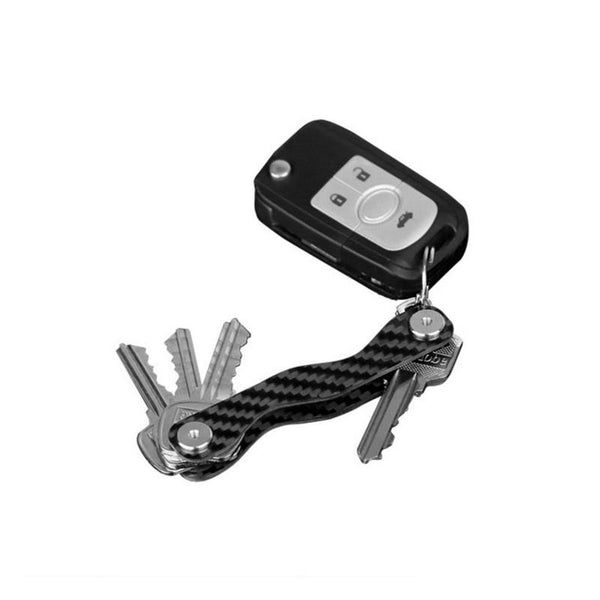  MONOCARBON Real Carbon Fiber Key Chain with Real